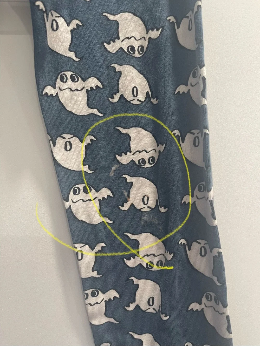 Hanna Andersson glow in the dark ghost Halloween pajamas 130cm US 8